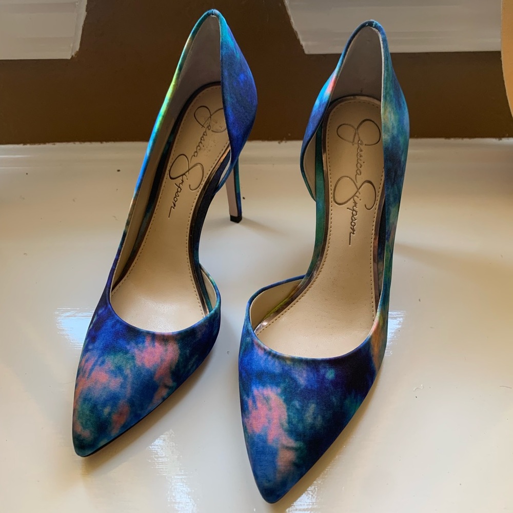 Jessica Simpson Tie-dye Heels